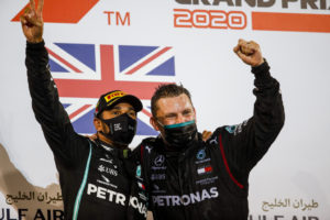 Formel 1 - Mercedes-AMG Petronas Motorsport, Großer Preis von Bahrain 2020. Lewis Hamilton Formula One - Mercedes-AMG Petronas Motorsport, Bahrain GP 2020. Lewis Hamilton